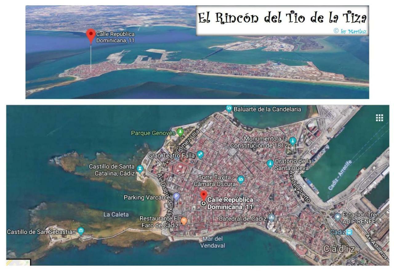El Rincon Del Tio De La Tiza Apartment Cadiz Luaran gambar